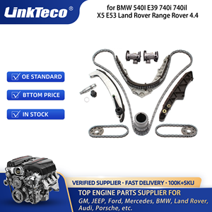 Juego de cadena de distribución, Kit de piezas de motor de Gas para 96-06 <span class=keywords><strong>BMW</strong></span> M62B44 N62B44 M62B35 M62B46 LAND ROVER RANGE ROVER III L322 Fit 3,5 4,4 4,6 - Product Image 2