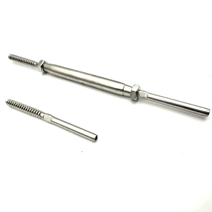 HIMOWAY Tendeur à câble manuel en acier inoxydable 316 pour poteaux en bois, pour garde-corps en câble, quincaillerie DIY - Product Image 2