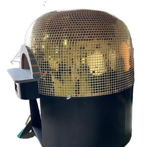 Horno de <span class=keywords><strong>Pizza</strong></span> Europeo Grande de 16 Pulgadas, Comercial, Redondo, Negro, de Mosaico, a Gas, para Pizzas Profesionales. - Product Image 6