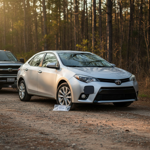 Cubierta de Gancho de Remolque para Parachoques Delantero de Toyota Corolla 2017, Compatible con Modelos Posteriores - Product Image 3