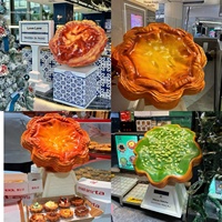 Internet-Berühmte Tür-Gigant-Simulation: Brot-Skulptur, Donut, Eierkuchen aus Fiberglas – Moderne Design-Gebäudeeingangsdekoration