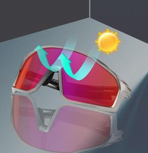 Gafas <span class=keywords><strong>de</strong></span> Sol Deportivas <span class=keywords><strong>de</strong></span> <span class=keywords><strong>Alta</strong></span> Calidad con Diseño <span class=keywords><strong>de</strong></span> Logotipo, Gafas Polarizadas para Ciclismo <span class=keywords><strong>de</strong></span> <span class=keywords><strong>Montaña</strong></span>, Protección UV400, <span class=keywords><strong>Lentes</strong></span> Espejadas - Product Image 4
