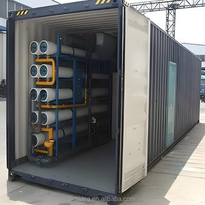 Équipement de purification d'eau RO portable avec assemblage complet de la conduite pour les sites miniers et de construction - Product Image 5