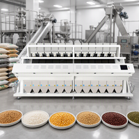 Machine de tri automatique multicanal des grains par couleur avec caméra optique CCD RGB pour le traitement du riz, du blé et du maïs