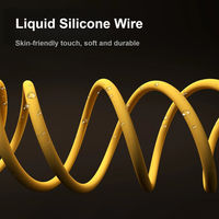 Câble USB-C de charge rapide en silicone liquide Premium 240W avec gaine en nylon pour iPhone 16/15 Pro Max/Plus
