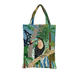 Sacs fourre-tout Vintage pour femmes, sac de Shopping en tapisserie, vente en gros - Product Image 1