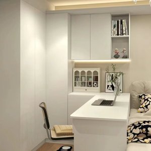 Custom Modern Tatami <strong>Bedroom</strong> Set with Integrated Desk and Storage for Small Spaces - Product Image 3
