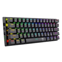 Clavier de jeu mécanique filaire, rétroéclairage RVB double mode, clavier de jeu mécanique filaire