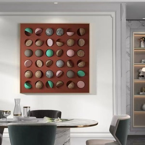 <span class=keywords><strong>JZ</strong></span> - Decoración de Salón, Obra de Arte de Madera Hecha a Mano, Pintura Mural 3D Moderna de Madera - Product Image 2