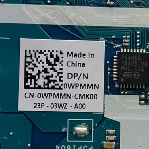 Original Nouveau Pour Dell Precision 5560 Carte Mère i7-11850H T1200 0WPMMN GDP51 GDB51 LA-K411P - Product Image 3