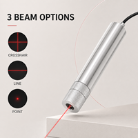 Module de diode laser rouge à ligne croisée ZhonNa 660nm 100mW pour le positionnement du faisceau, accessoires pour machines-outils de sculpture sur bois