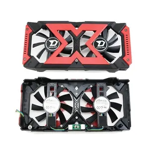 87 мм GA92B2U GA92S2U 4PIN RX580 GPU кулер для Deland RX580 570 560XT 4G X-Serial видеокарта оригинальный вентилятор