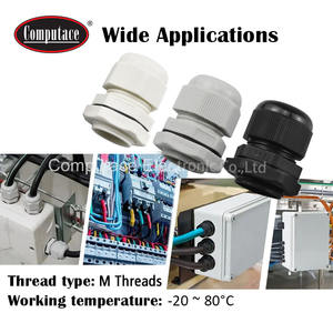 ต่อมสายไนล่อนสีขาว IP68กันน้ำซีรี่ส์ M M32/M25/M20/M16/M12 - Product Image 5