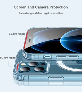 Coque de téléphone antichoc robuste en TPU + acrylique souple avec aimant N52 pour <span class=keywords><strong>iPhone</strong></span> 17 Air <span class=keywords><strong>Pro</strong></span> <span class=keywords><strong>Max</strong></span>, compatible <span class=keywords><strong>iPhone</strong></span> 16 15 14 <span class=keywords><strong>13</strong></span> 12 - Product Image 5