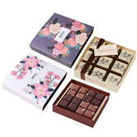 Boîtes d'emballage personnalisées de luxe à fermeture magnétique pour bonbon sucré de Saint-Valentin dattes pour cadeaux et chocolats