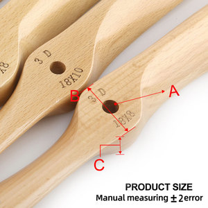 Eliche per Droni e Aeromodelli RC da 16, 18, 32 Pollici, Personalizzate, CW CCW, Leggere e Silenziose, a <span class=keywords><strong>2</strong></span> Pale - Product Image 2