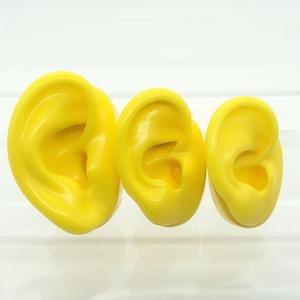 Modèle d'oreille humaine anatomique en silicone souple pour l'enseignement, le nettoyage des oreilles, les fournitures médicales, les boucles d'oreilles et les écouteurs - Product Image 4