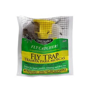 Outdoor Farm Hanging Fly Trap Bait Bag Bait Fly Catching Bag