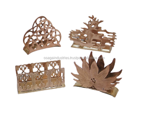 Porte-serviettes en métal au DESIGN VINTAGE, décoration de TABLE, DESIGN floral de haute qualité, décoration de maison, 1 pièce - Product Image 1