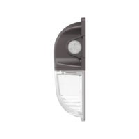 Mini applique murale LED IP65 étanche en aluminium avec télécommande rotative pour extérieur, aménagement paysager, atelier, intensité réglable, garantie 2 ans