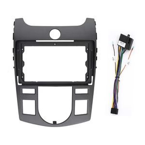 KIA Frame2 DIN Frame autoradio per KIA FORTE KIA <span class=keywords><strong>Cerato</strong></span> 9 pollici schermo cruscotto cruscotto Refitting Kit Trim Stereo lunetta - Product Image 4