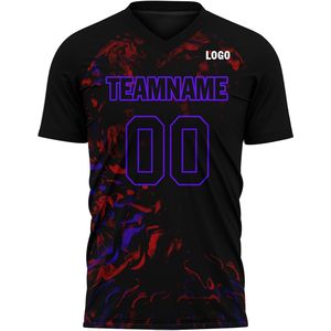เสื้อเจอร์ซี่ฟุตบอลปรับแต่งได้สำหรับเยาวชนและผู้ใหญ่เครื่องแบบระบายอากาศส่วนตัวพร้อมชื่อและหมายเลขโลโก้สำหรับฝึกซ้อมและเล่นเกม - Product Image 6