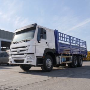 시노트럭 6x4 20톤 중고 트럭 371마력 375마력 유로 2 배출 기준 호보 10타이어 중고 화물 트럭 - Product Image 2