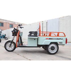 Triciclo Eléctrico <span class=keywords><strong>de</strong></span> <span class=keywords><strong>Carga</strong></span> <span class=keywords><strong>de</strong></span> 500W con Caja Abierta, Motocicleta Eléctrica Pequeña <span class=keywords><strong>para</strong></span> Reparto y <span class=keywords><strong>Carga</strong></span> - Product Image 6