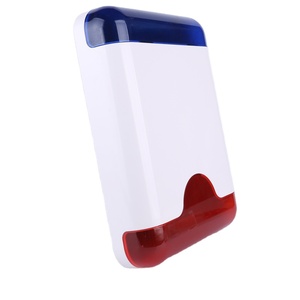 Tùy chỉnh an ninh ngoài trời <span class=keywords><strong>GSM</strong></span> ABS Strobe ánh sáng và còi báo động với 110dB Mức áp suất âm thanh - Product Image 2