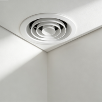 Vente directe usine – Nouveau style de diffuseur d'air rond pour plafond de climatisation, haute qualité
