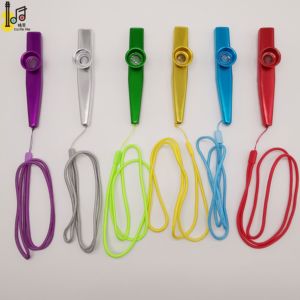 Instrument de musique professionnel à percussion en alliage d'aluminium Kazoos enfants adultes accompagnement pour guitare ukulélé <span class=keywords><strong>violon</strong></span> prix - Product Image 2