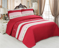Couvre-lit Patchwork en Polyester brodé, vente en gros, européen, ensemble de literie en microfibre, couettes de lit pour chambre à coucher