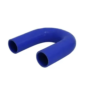 Customized High-performance Flexible Silicone Hoses At 90 And 180 Degrees