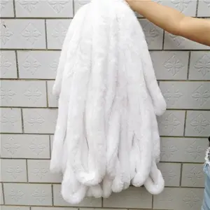 2023 best price DIY clothing accessories lace Hanfu wholesale home artificial wool accessories 5cm wide faux Rex rabbit hair