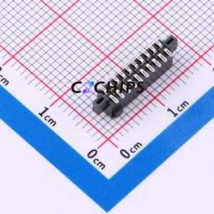 SFM-110-02-L-D Pin Socket SMD,P=1.27mm Connector 1.27mm 1.27mm Square Hole Vertical Mount - Product Image 2