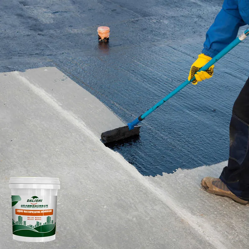 Liquid Bitumen Rubber Waterproofing Membrane Roof Waterproof Leak Proof Repair Waterproof Coating & Paint