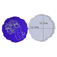 MHC Factory DIY Handmade Large Epoxy Silicone Resin Moules Durable 3D Flower Models Home Decoration Gifts Souvenirs Best Price