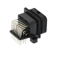 Connecteur d'alimentation rectangulaire mâle JAE 21 voies pour automobile, avec connecteur de carte de circuit imprimé (PCB)