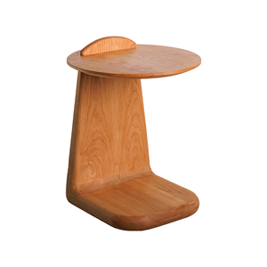 Square Solid Wood Nightstand Compact Coffee <b>Table</b> Bedroom Storage Cabinet - Product Image 5