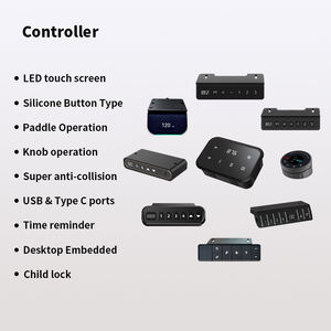 Meja berdiri listrik, tinggi bermotor terbaru dapat disesuaikan bingkai meja kantor untuk kantor - Product Image 5