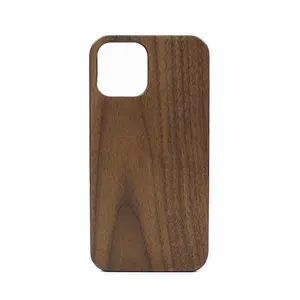 适用于iPhone空白雕刻木手机后盖外壳手机配件木盖