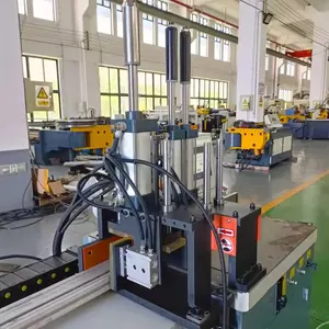 सीएनसी स्वचालित वर्ग पाइप कटर धातु कोल्ड पाइप और ट्यूब एल्यूमीनियम काटने मशीन