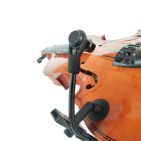 Microphone sans fil pour violon, ensemble de microphones pour violon et saxophone pour performance scénique, avec emballage en boîte colorée, microphone UHF