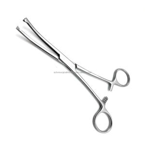 Pinces chirurgicales allemandes, 20 pièces, forets hémostatiques courbés, 1x2 dents, 22 cm, acier inoxydable, réutilisables, CE - Product Image 2