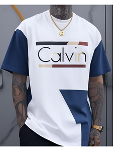 Nuova Collezione Estate 2025: T-shirt da Uomo in Maglia a Maniche Corte, Stile Americano Streetwear, Elegante, Comoda, alla Moda, Digitale, ad Asciugatura Rapida e Traspirante - Product Image 5