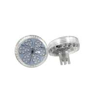 16 bombillas/lote E14 AC24 RGB luces de punto LED preprogramadas automáticas 6 píxeles/36 LED IP67 Rueda de la fortuna 60mm Luz de píxeles