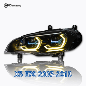 Faros Delanteros AKD para BMW X5 E70 2007-2013, Conjunto Completo de Faros, Actualización de Faros LED, Nueva Lente de Proyector Láser Frontal - Product Image 2