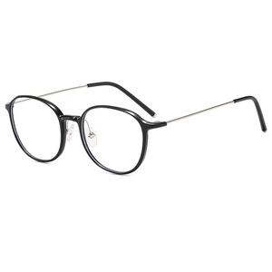 Full Rim Round <b>Eyeglasses</b> <b>Frames</b> Resin Lens Anti Blue Light Blocking Unisex Lightweight 2024 - Product Image 1