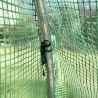 Precio de Distribuidor Mayorista Invernadero de Aro para Jardín y Hogar con Ventana Enrollable de Acero con Recubrimiento en Polvo de 19-25mm y Lámina de PE de 3x2x2m