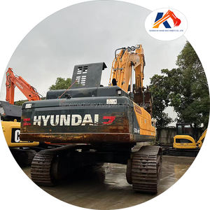 Pelle hydraulique sur chenilles de 52 tonnes Hyundai R520L-9VS équipement minier d'occasion de haute qualité Corée - Product Image 1